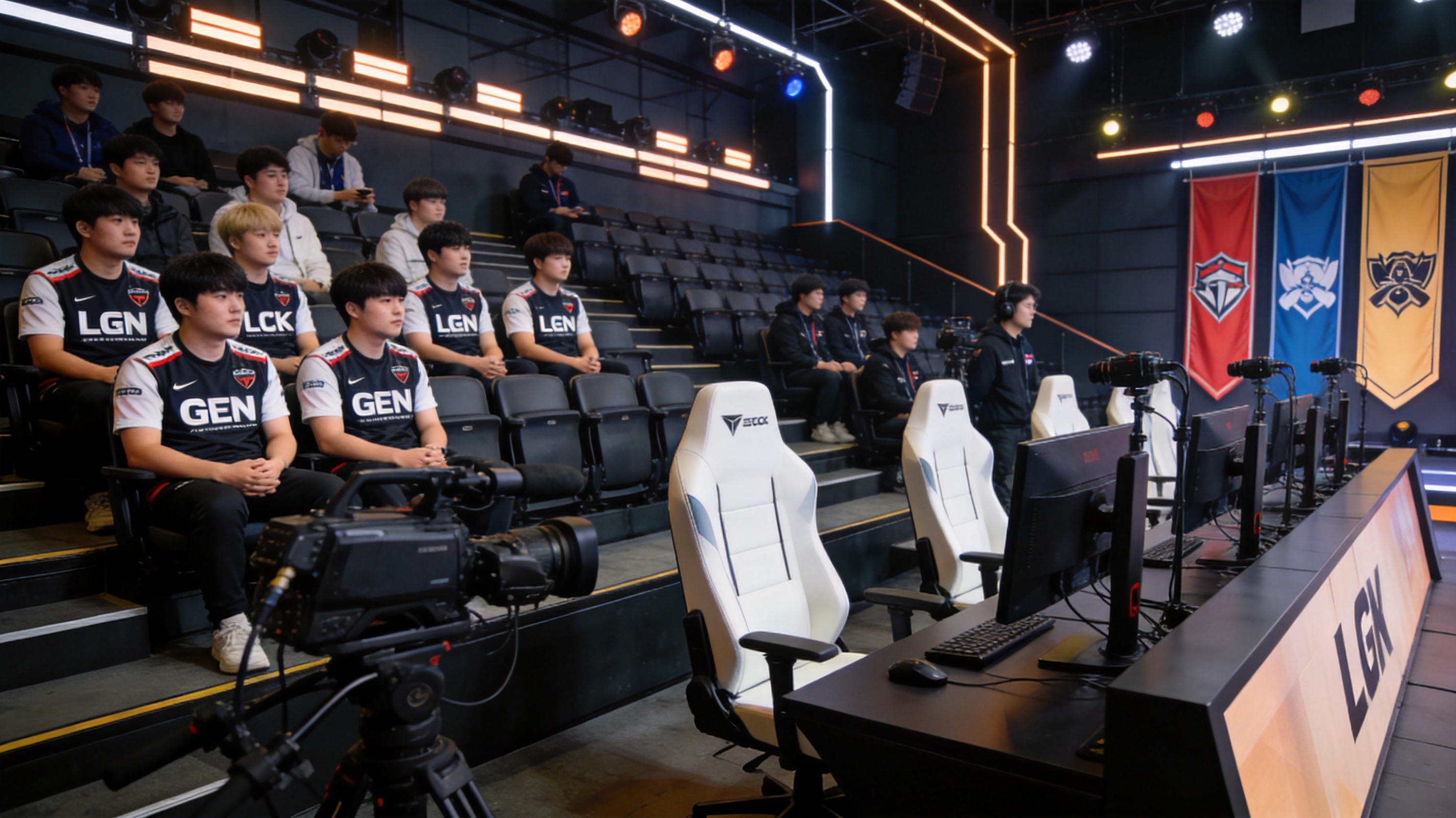 LCK T1 vs GEN 赛前海报